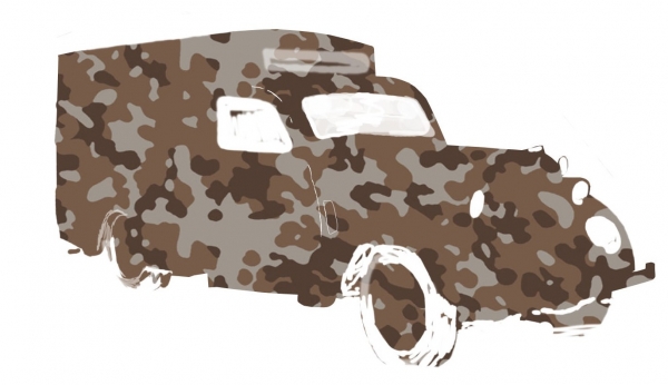 Creation of Desert Camouflage: Step 4